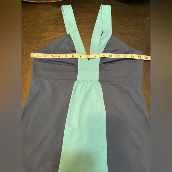 Patagonia Navy and Turquoise Midi Dress - Picture 10 of 12